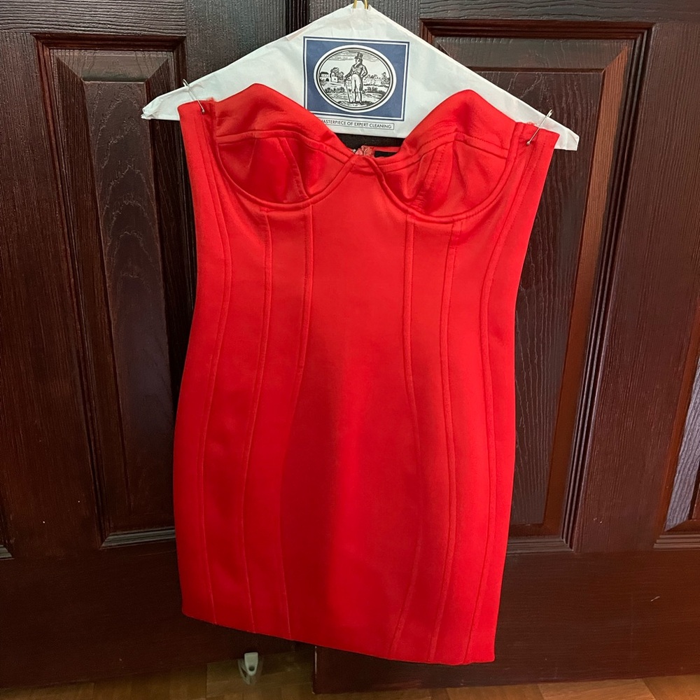 Akira Red Mini Dress Size Small